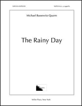 The Rainy Day SATB choral sheet music cover